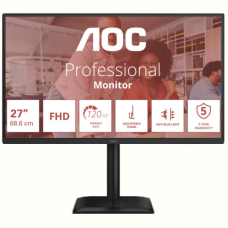 Монiтор 27" AOC 27E4U Black