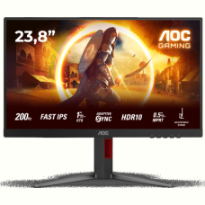 Монiтор 23.8" AOC 24G4HA Black