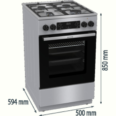 Комбінована плита Gorenje GKS5C70HXF 