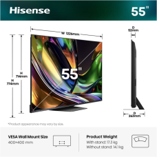 LED-телевізор Hisense 55UR8S