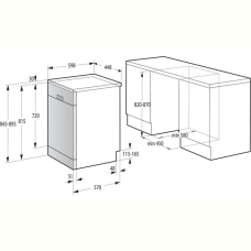 Посудомийна машина Gorenje GS541D10X