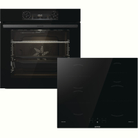 Електрична духова шафа + варильна поверхня Gorenje Black Induction Set 2 BOS6737E06BG + GI6401BSC