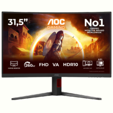 Монiтор 31.5" AOC C32G4Z Black/Red