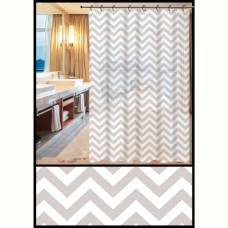 Шторка для ванної Idea Home ZHY147-2 Zigzag