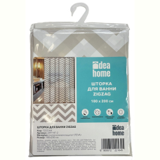 Шторка для ванної Idea Home ZHY147-2 Zigzag