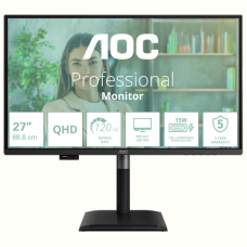 Монiтор 27" AOC Q27P4U Black