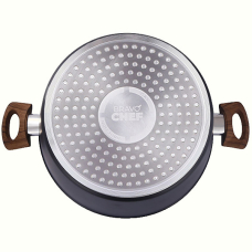 Каструля Bravo Chef класична 20 см (2.6 л) з кришкою