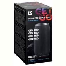 Портативна акустика Defender Enjoy S100 Black (65101)