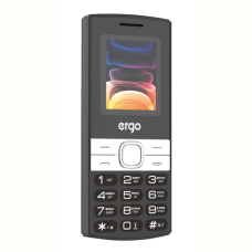 Мобільний телефон ERGO B185 Dual Sim Black