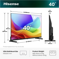 LED-телевізор Hisense 40A5S