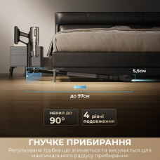 Акумуляторний пилосос Dreame Z40 TangleCut Flex+ 