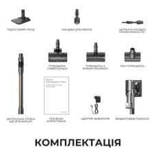 Акумуляторний пилосос Dreame Z40 TangleCut Flex+ 