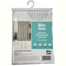 Шторка для ванної Idea Home ZHY-2 Circles 