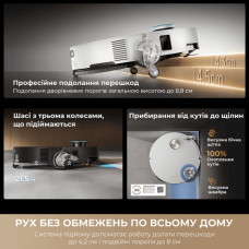 Робот-пилосос Dreame Bot X60 Ultra Complete Black (RLX87DE)