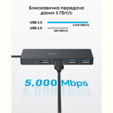 Перехідник Anker PowerExpand Direct 4-in-1 USB-C PD Media Hub 