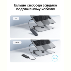 Перехідник Anker PowerExpand Direct 4-in-1 USB-C PD Media Hub 