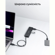 Перехідник Anker PowerExpand Direct 4-in-1 USB-C PD Media Hub 