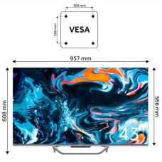 LED-телевизор Haier H43Q800UX 