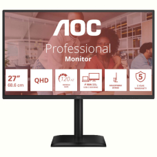 Монiтор 27" AOC Q27E4CV Black