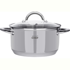Каструля Bravo Chef 22 см (4.35 л) з кришкою