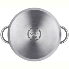 Каструля Bravo Chef 22 см (4.35 л) з кришкою