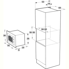 Мікрохвильова піч Gorenje BM 235 CLB