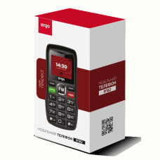 Мобільний телефон ERGO R182 Dual Sim Black