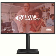 Монiтор 23.8" AOC 24E4CV Black