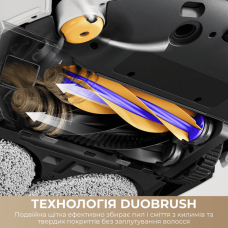 Робот-пилосос Dreame Bot X60 Ultra Complete White (RLX87DE)