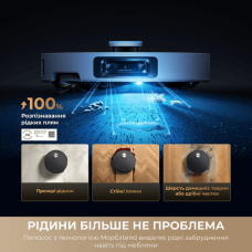 Робот-пилосос Dreame Bot X60 Ultra Complete White (RLX87DE)