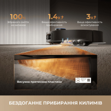 Робот-пилосос Dreame Bot X60 Ultra Complete White (RLX87DE)