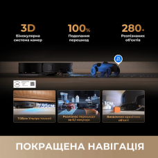 Робот-пилосос Dreame Bot X60 Ultra Complete White (RLX87DE)