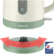 Електрочайник Sencor SWK 1732GR