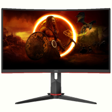 Монiтор 27" AOC C27G2Z3/BK Black/Red