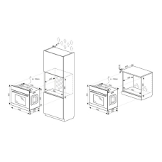 Електрична духова шафа + варильна поверхня Hansa FCGS68326