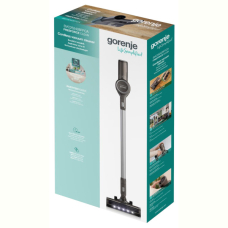 Акумуляторний пилосос Gorenje SVC252426FFCA (VC3996-GS)