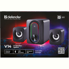 Акустика Defender V14 11Вт Black (65314)