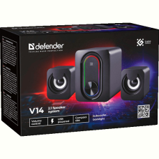 Акустика Defender V14 11Вт Black (65314)