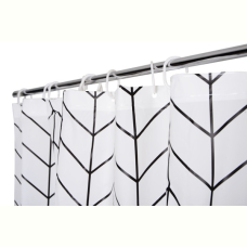 Шторка для ванної Idea Home DS-SC087 White-Wheat