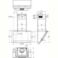 Витяжка Gorenje WHI 649 EXBG (NB60E-L15B7)