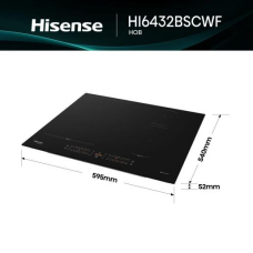 Електрична варильна поверхня Hisense HI6432BSCWF