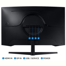 Монiтор 32" Samsung LS32CG550EIXUA