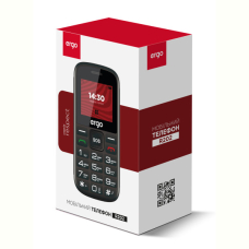 Мобільний телефон ERGO R202 Dual Sim Black