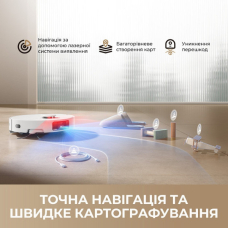 Робот-пилосос Dreame D20 Pro Plus Black
