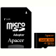 Карта пам'ятi Apacer 64GB MicroSDXC UHS-I/U3 Class 10 (AP64GMCSX10U8-R) + SD адаптер