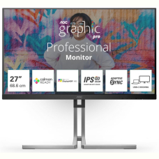 Монiтор 27" AOC Q27U3CV Black