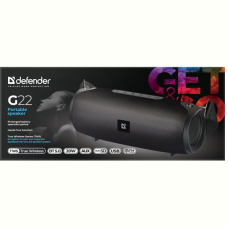 Портативна колонка Defender G22 20Вт, Black (65122)