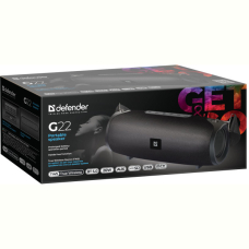 Портативна колонка Defender G22 20Вт, Black (65122)