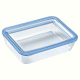Форма з кришкою Pyrex Pure Glass, 19x14x5 см (0.8 л)