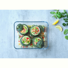 Форма з кришкою Pyrex Pure Glass, 19x14x5 см (0.8 л)